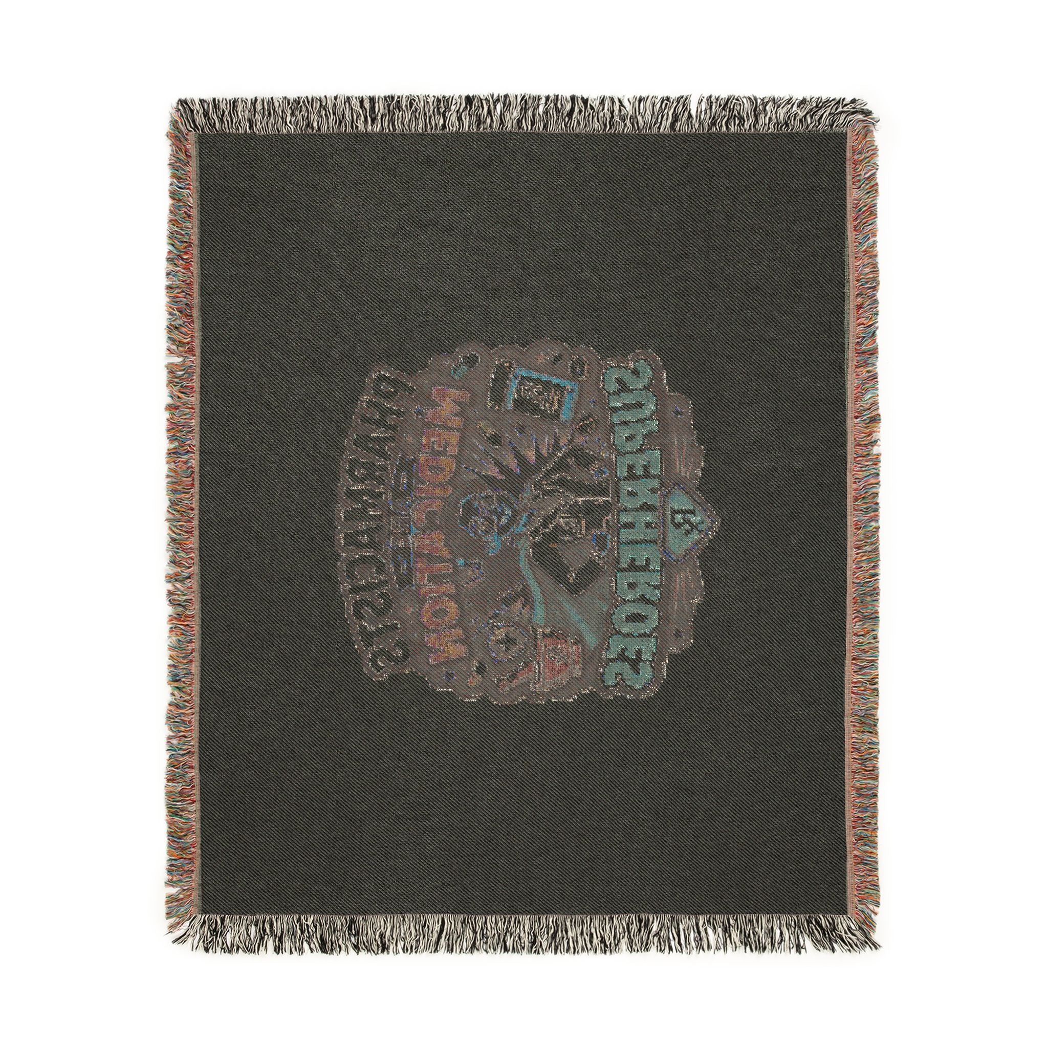 Pharmacists Are Superheroes Woven Blanket