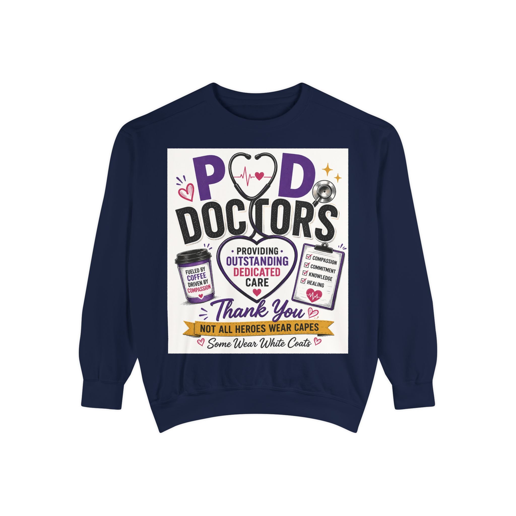 Podiatry Doctors "Thank You" Sweatshirt — Appreciation Crewneck