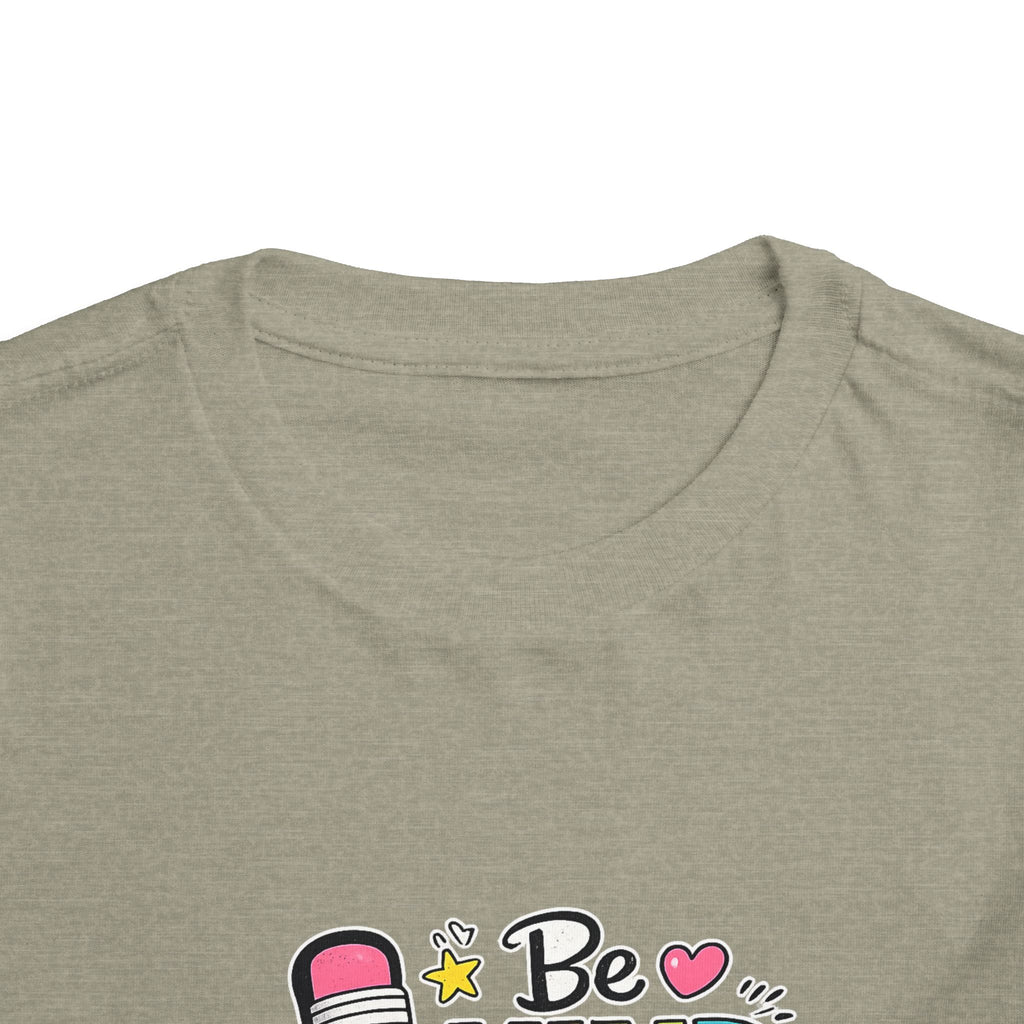 Be Kind Pencil Toddler Tee — "Be Kind, Be Brave, Be You" Inspirational Kids Shirt
