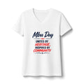 Mbu Day Texas V-Neck Tee — "Mbu Day: United by Heritage, Inspired by Community" Women's Shirt