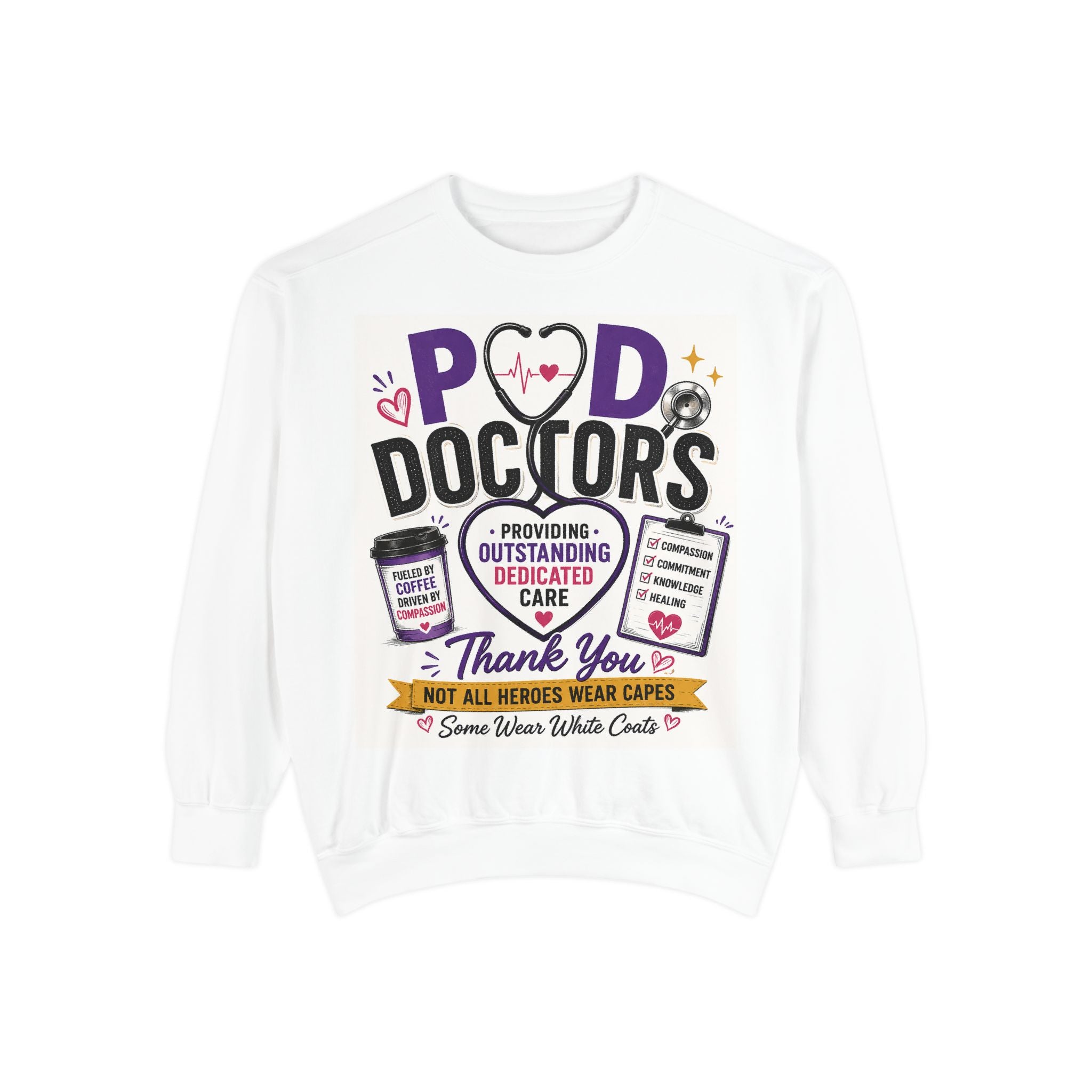 Podiatry Doctors "Thank You" Sweatshirt — Appreciation Crewneck