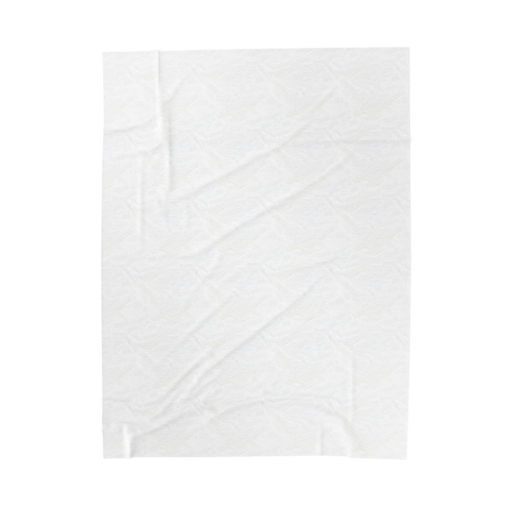 Velveteen Plush Blanket — "Nursing Work of Heart" Soft Nurse Gift Throw