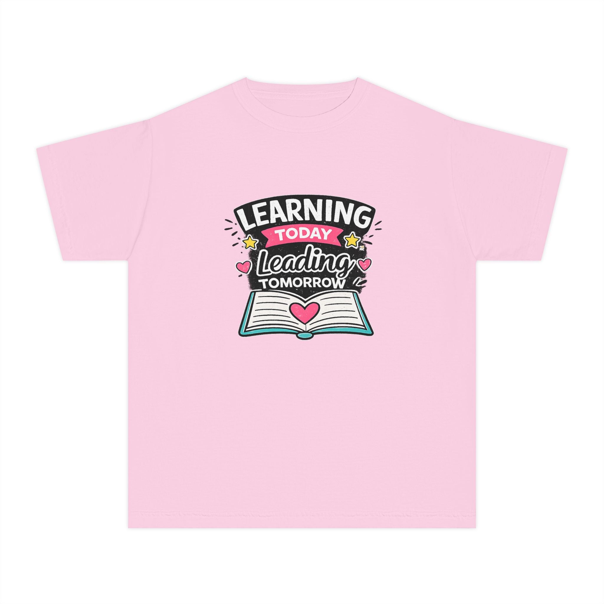 Youth T-Shirt — "Learning Today, Leading Tomorrow" School Shirt