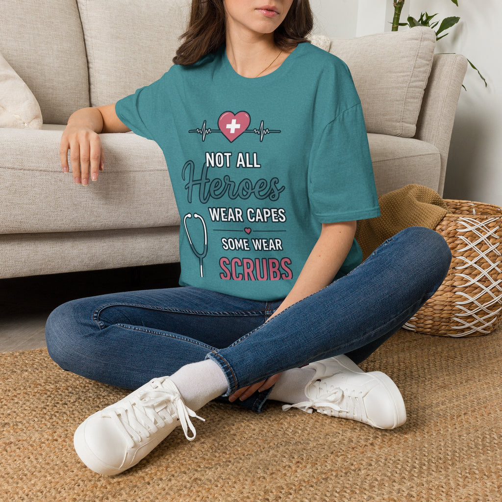 Nurse 'Not All Heroes Wear Capes' T-Shirt