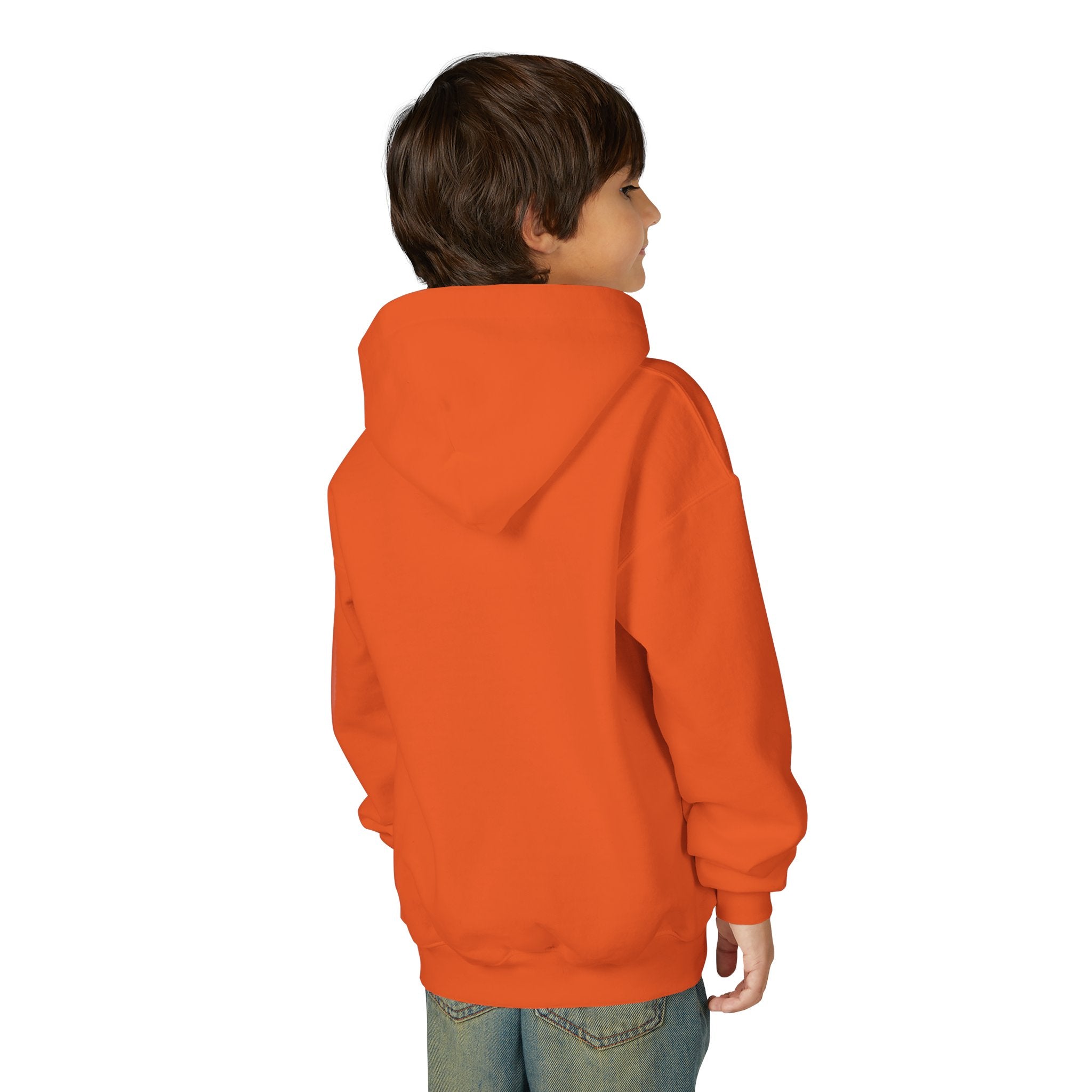 Youth Hoodie — “100 Days of School” Colorful Smiley Daisy Celebration