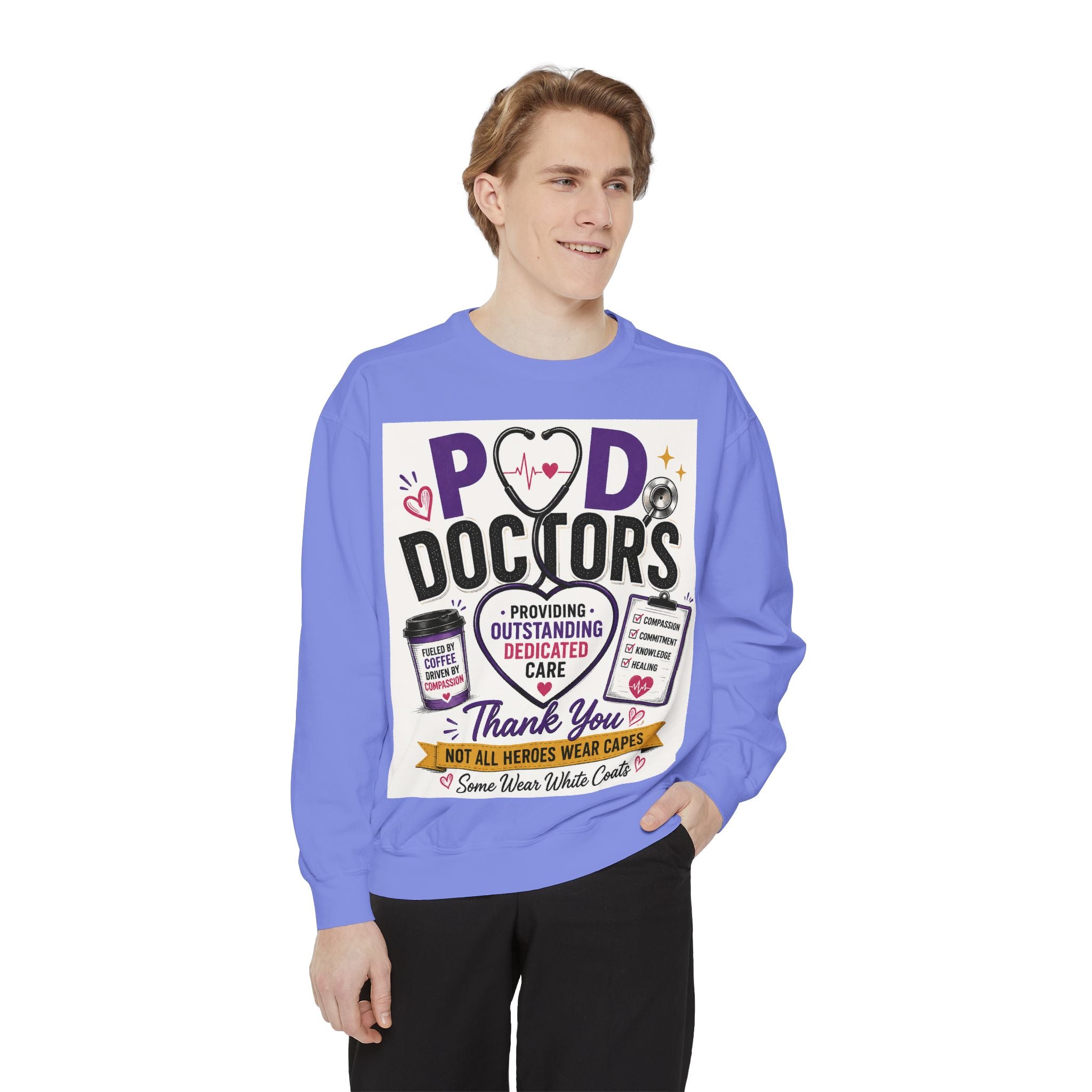 Podiatry Doctors "Thank You" Sweatshirt — Appreciation Crewneck