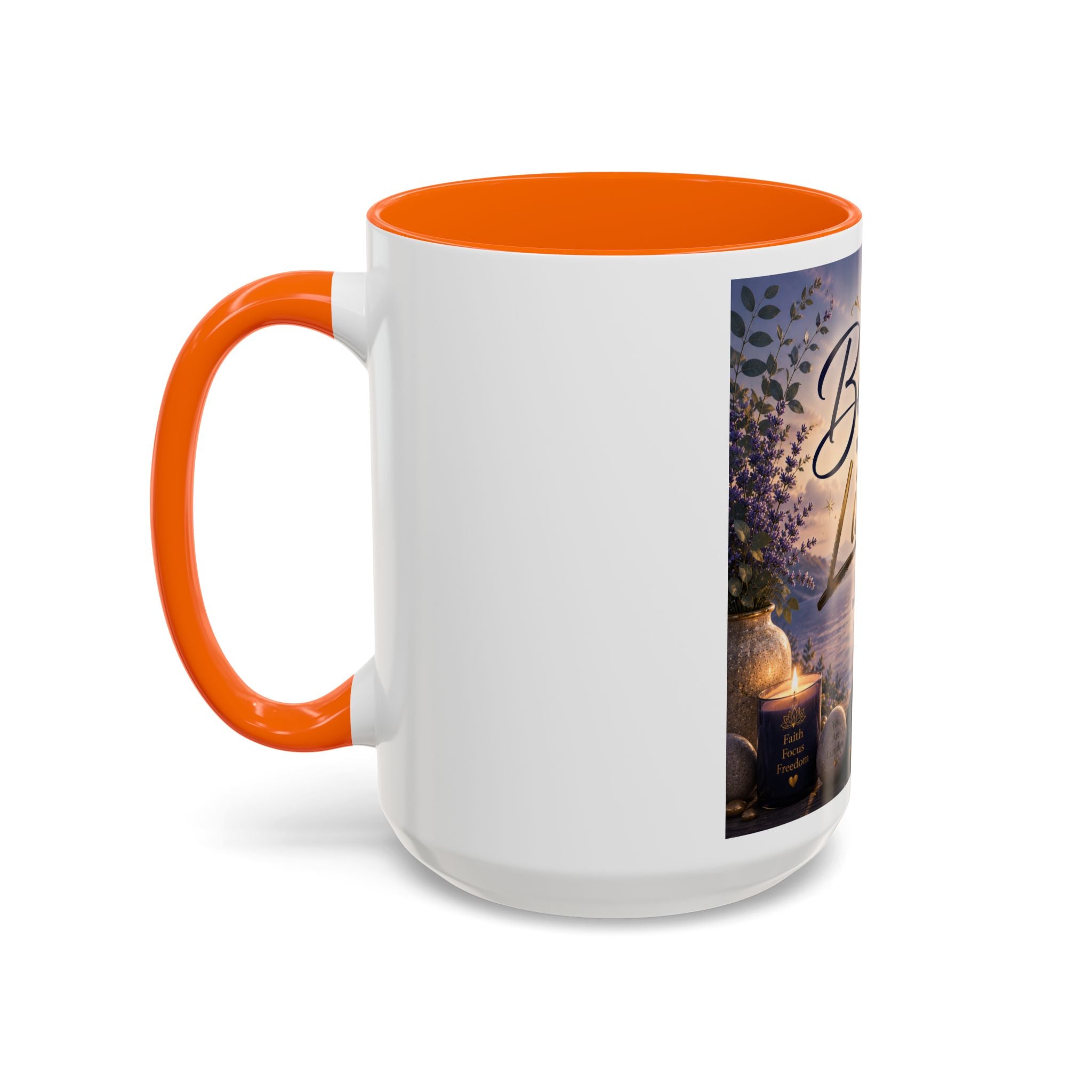 Believe Without Limits Coffee Mug — Inspirational Motivational Ceramic Mug (11/15oz)