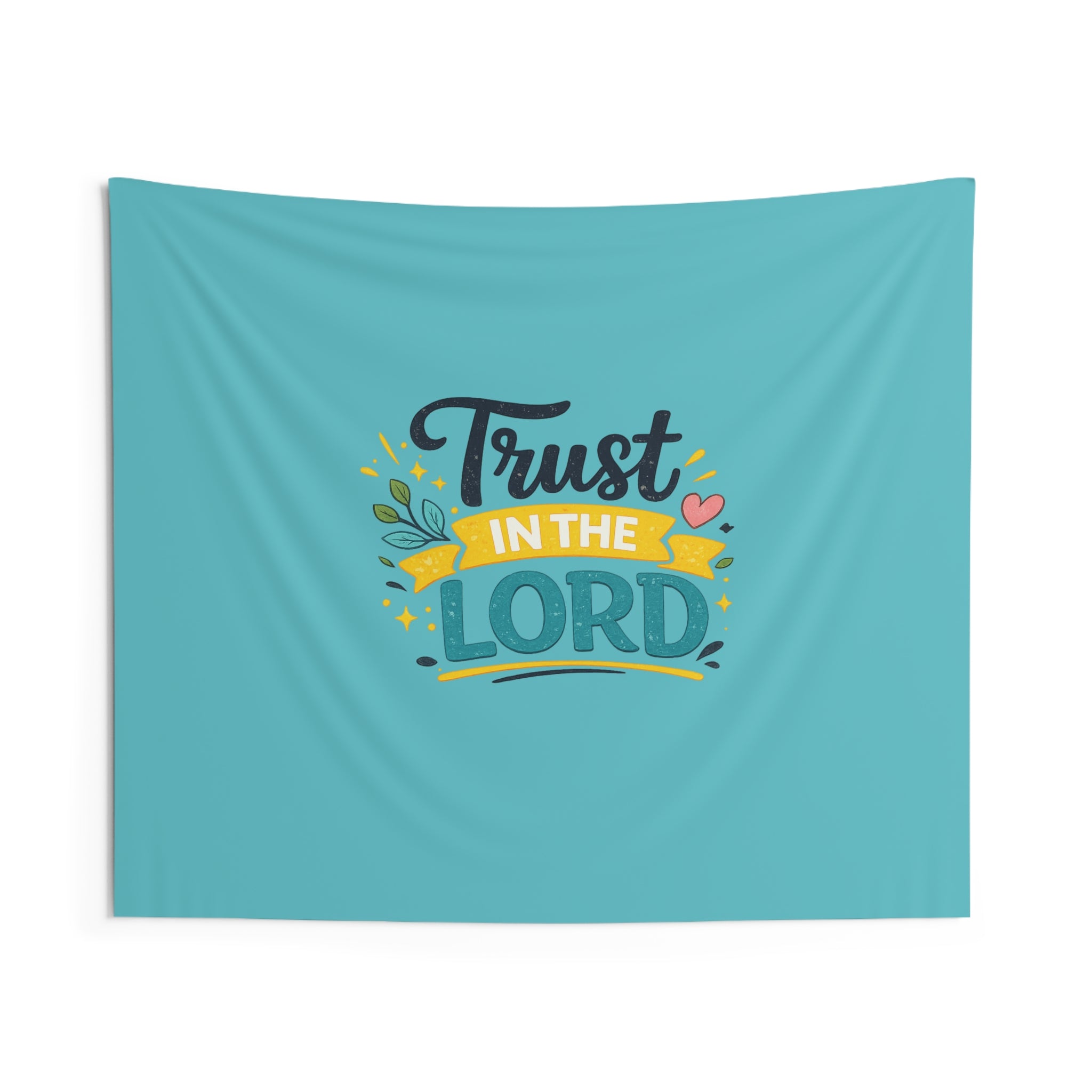 Trust in the Lord Wall Tapestry — Inspirational Christian Home Decor