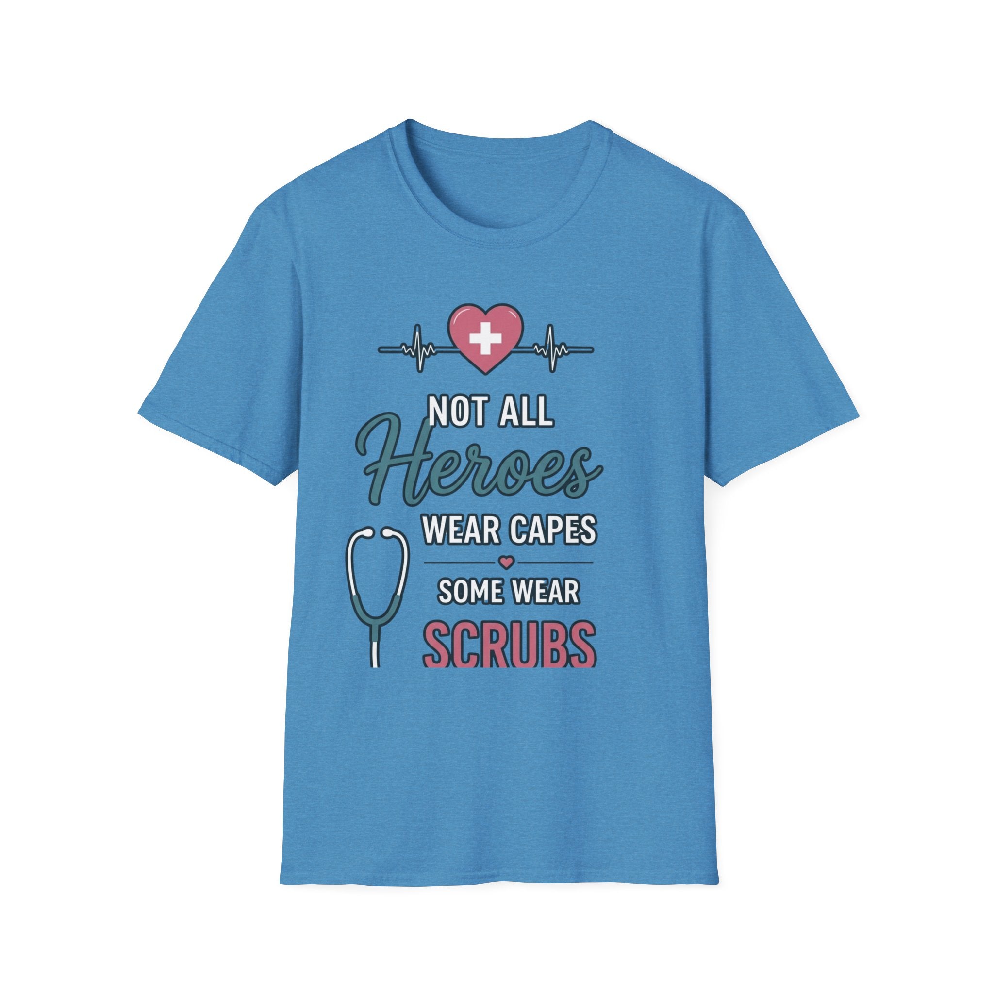 Nurse 'Not All Heroes Wear Capes' T-Shirt