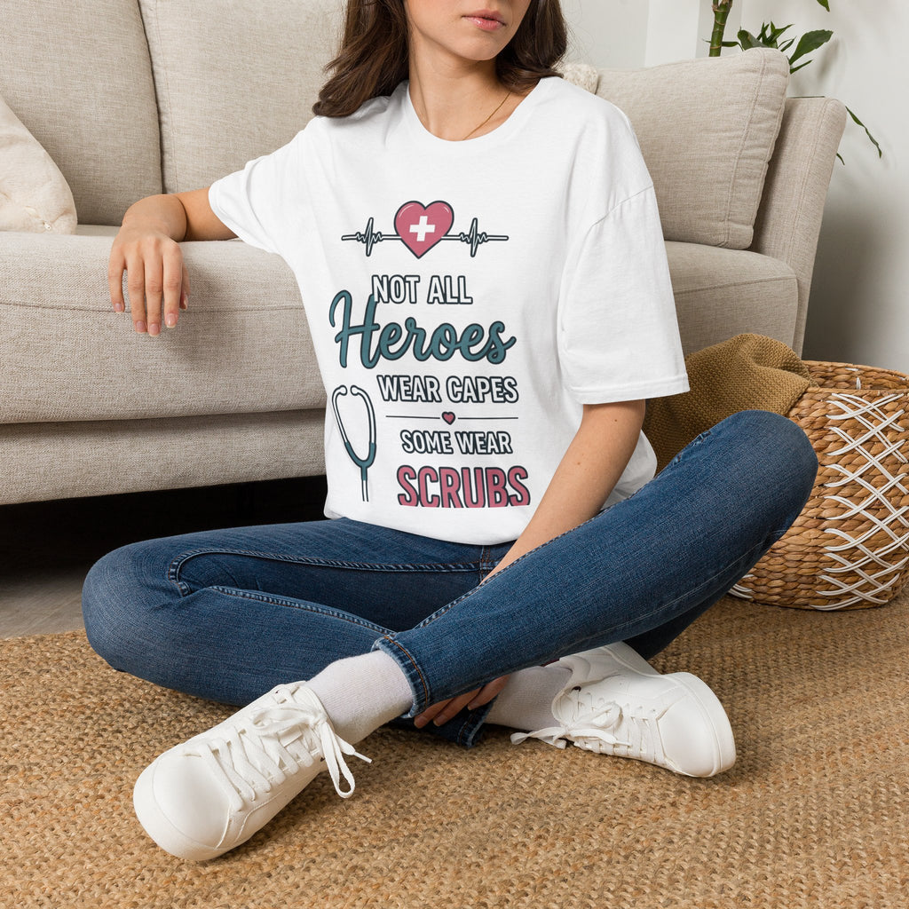 Nurse 'Not All Heroes Wear Capes' T-Shirt