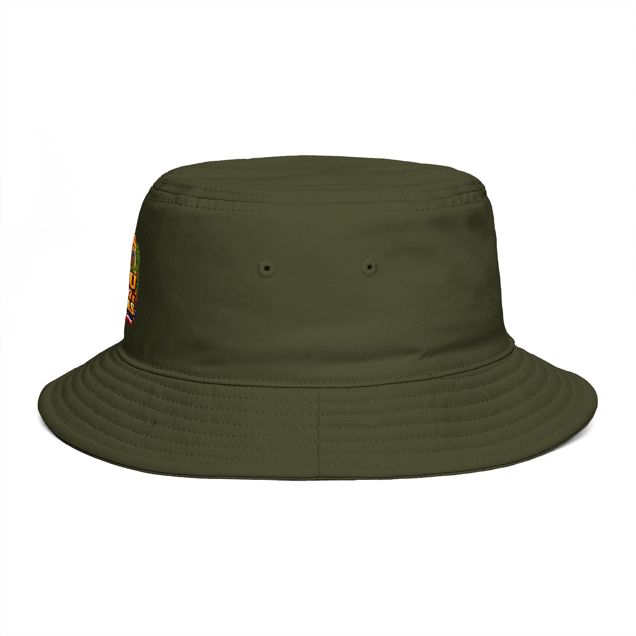 Texas BBQ Bucket Hat — 'Smokin' MBU Day' Graphic Sun Hat