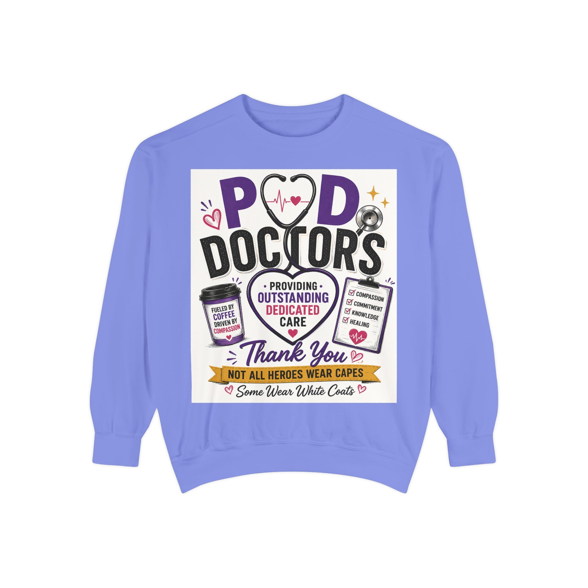 Podiatry Doctors "Thank You" Sweatshirt — Appreciation Crewneck