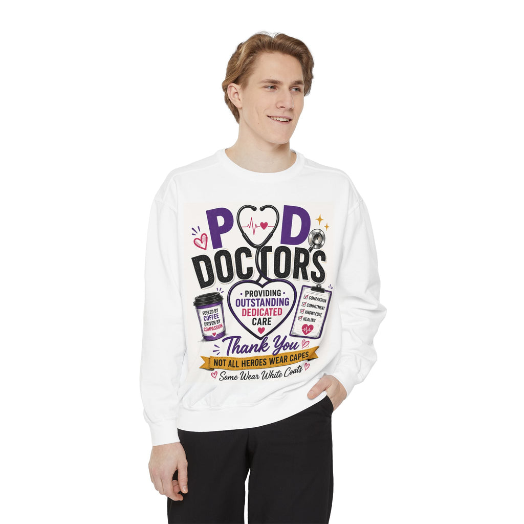 Podiatry Doctors "Thank You" Sweatshirt — Appreciation Crewneck