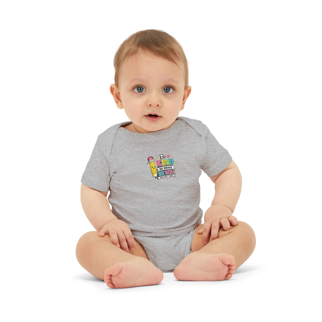 Infant Onesie - Colorful Stacked Books "Read to Me" Baby Bodysuit