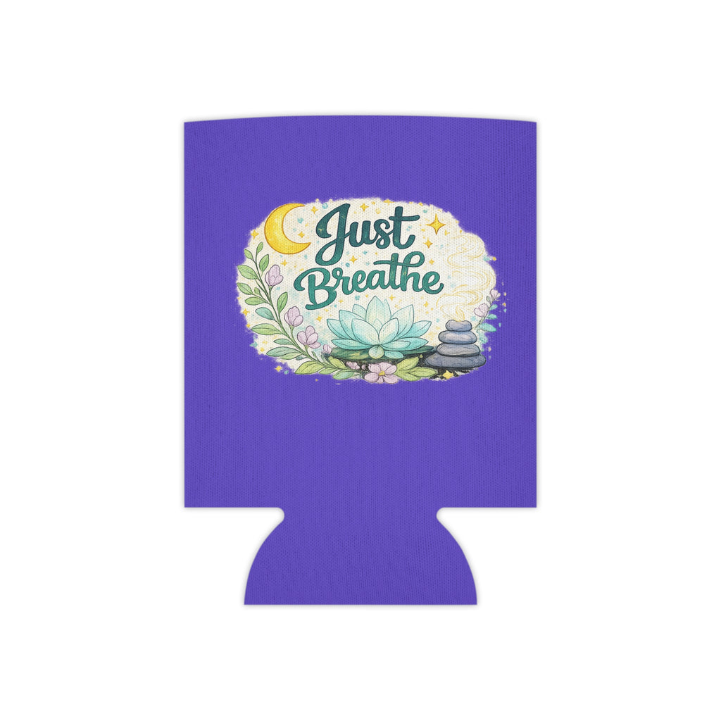 Just Breathe Can Cooler — Calming Floral Beverage Insulator