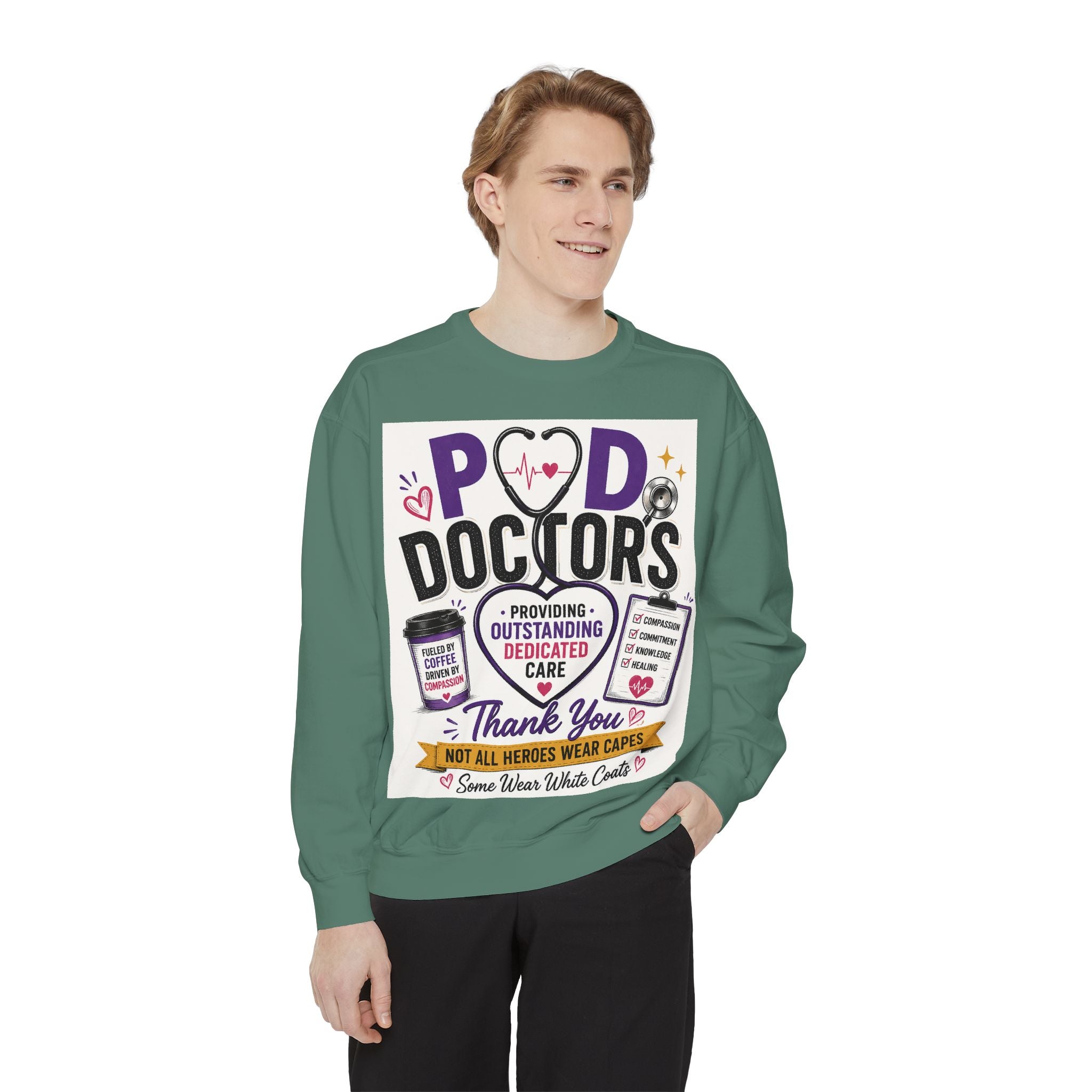 Podiatry Doctors "Thank You" Sweatshirt — Appreciation Crewneck