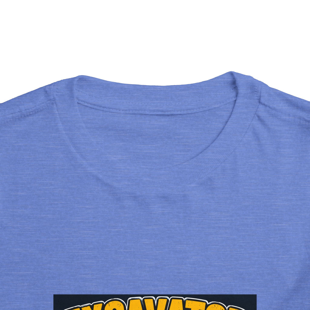 Excavator Toddler Tee — "I Dig Big Dreams" Construction Shirt