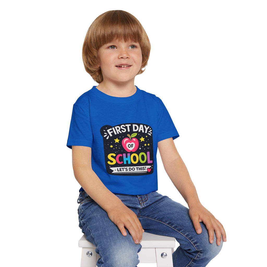 First Day of School Toddler T-Shirt — "Let's Do This!" Back-to-School Tee