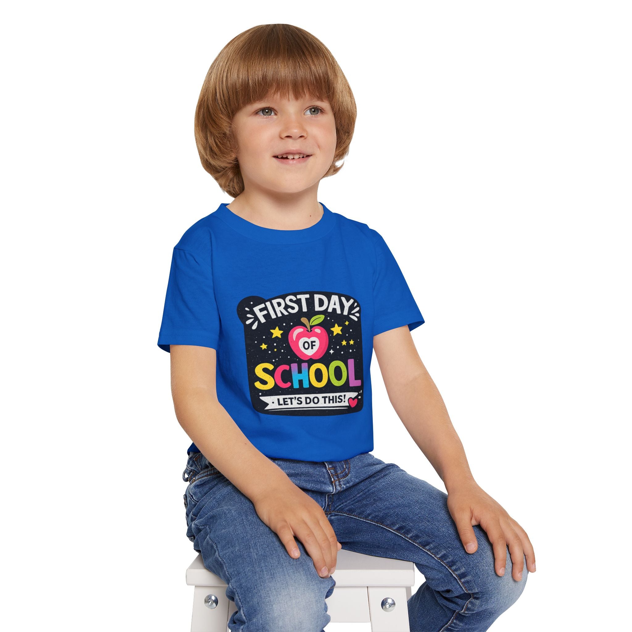 First Day of School Toddler T-Shirt — "Let's Do This!" Back-to-School Tee