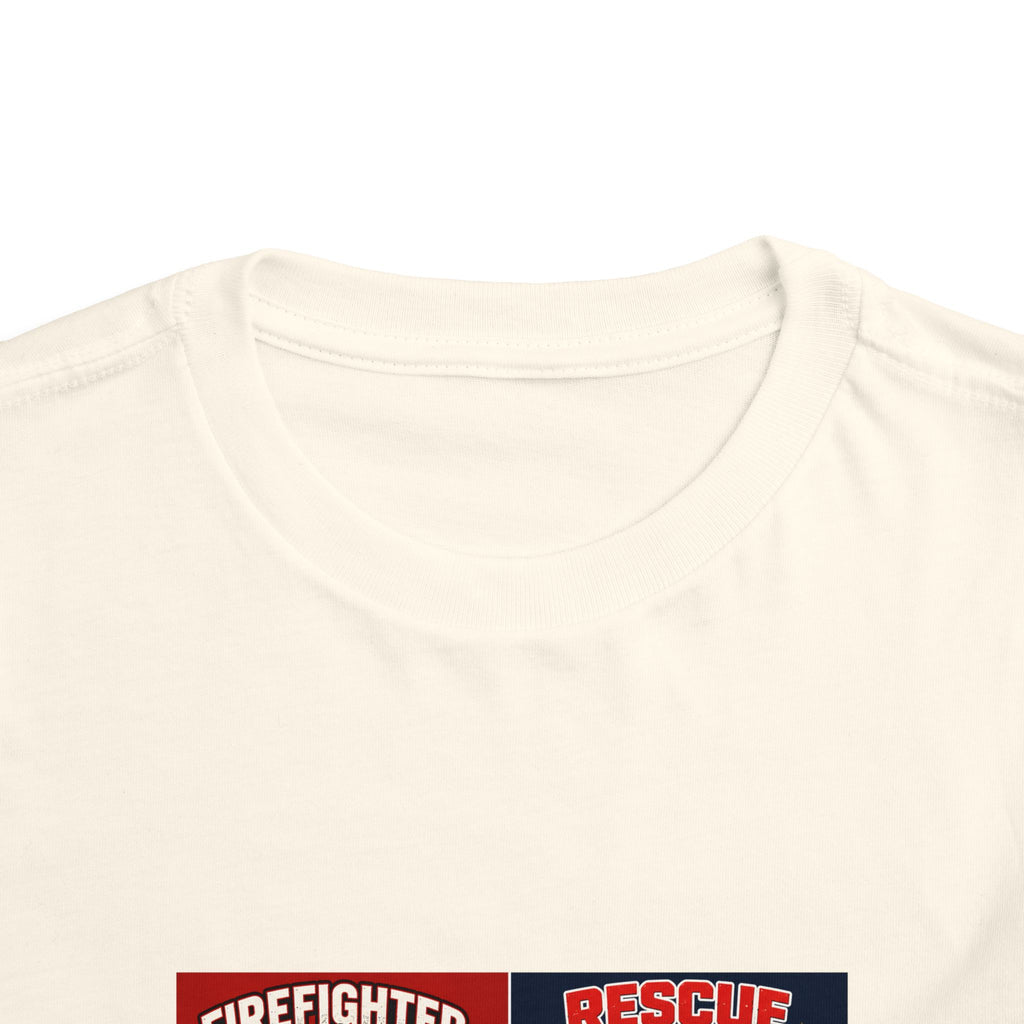 Toddler Firefighter Tee – "Future Firefighter" Rescue Team Brave Hero Kids Shirt