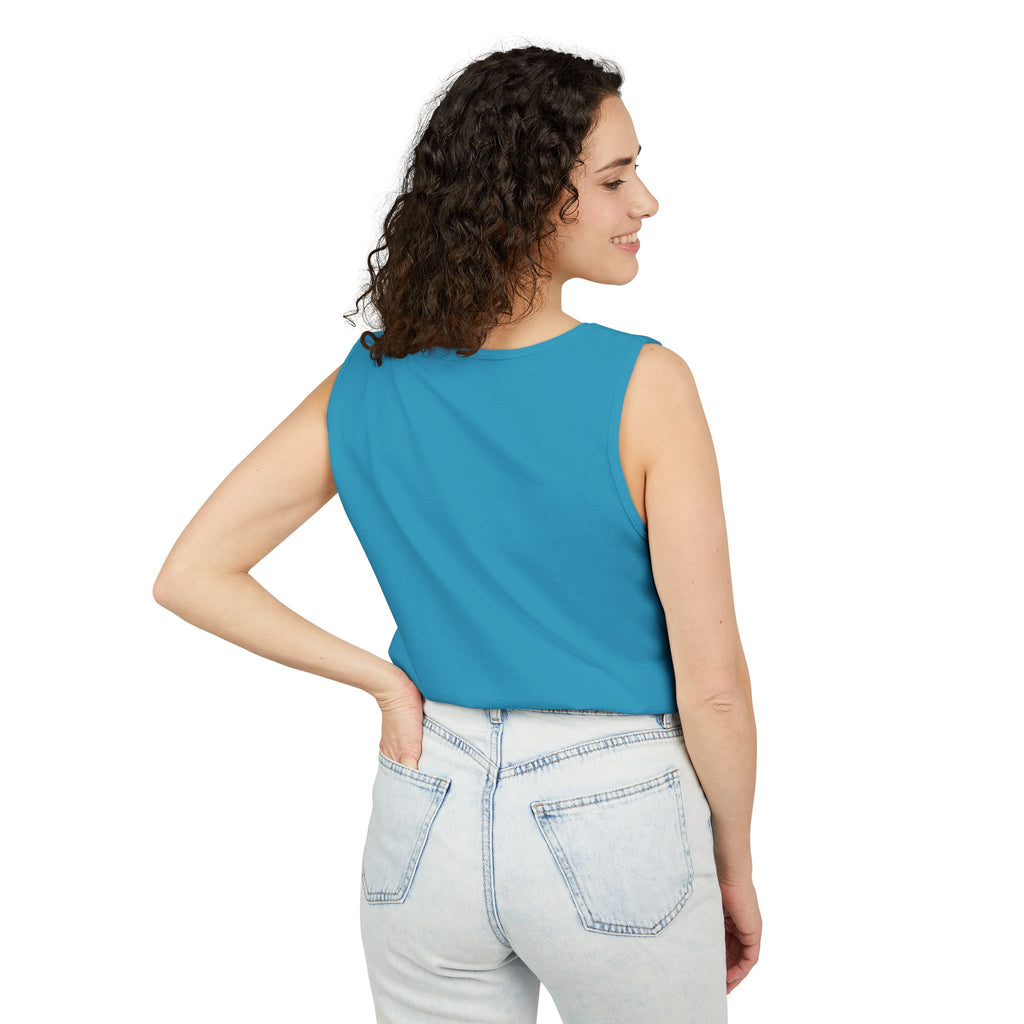 Trust the Universe Tank Top — Spiritual Lotus Graphic Vest