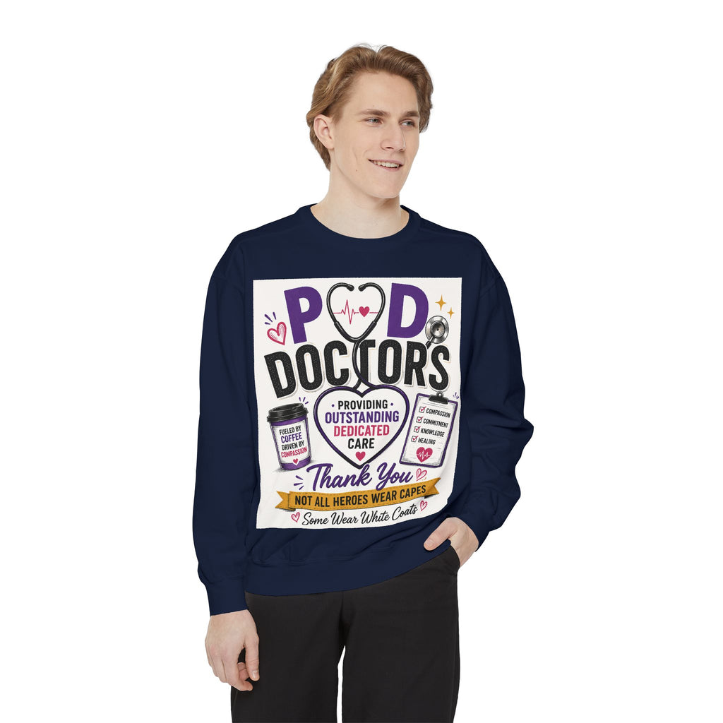 Podiatry Doctors "Thank You" Sweatshirt — Appreciation Crewneck