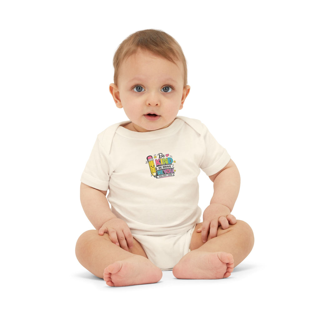 Infant Onesie - Colorful Stacked Books "Read to Me" Baby Bodysuit