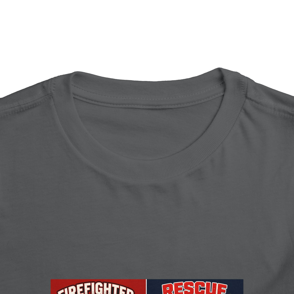 Toddler Firefighter Tee – "Future Firefighter" Rescue Team Brave Hero Kids Shirt