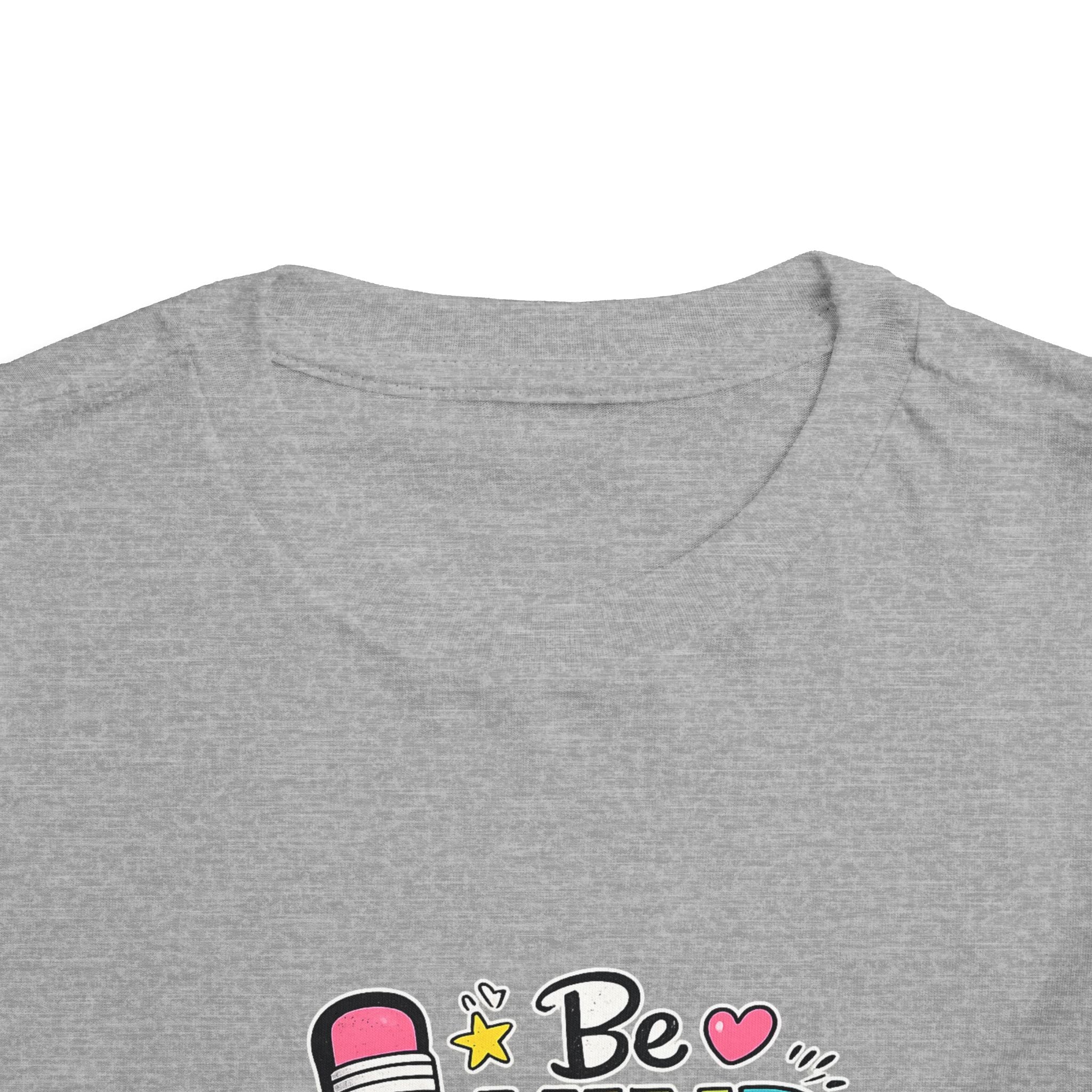 Be Kind Pencil Toddler Tee — "Be Kind, Be Brave, Be You" Inspirational Kids Shirt