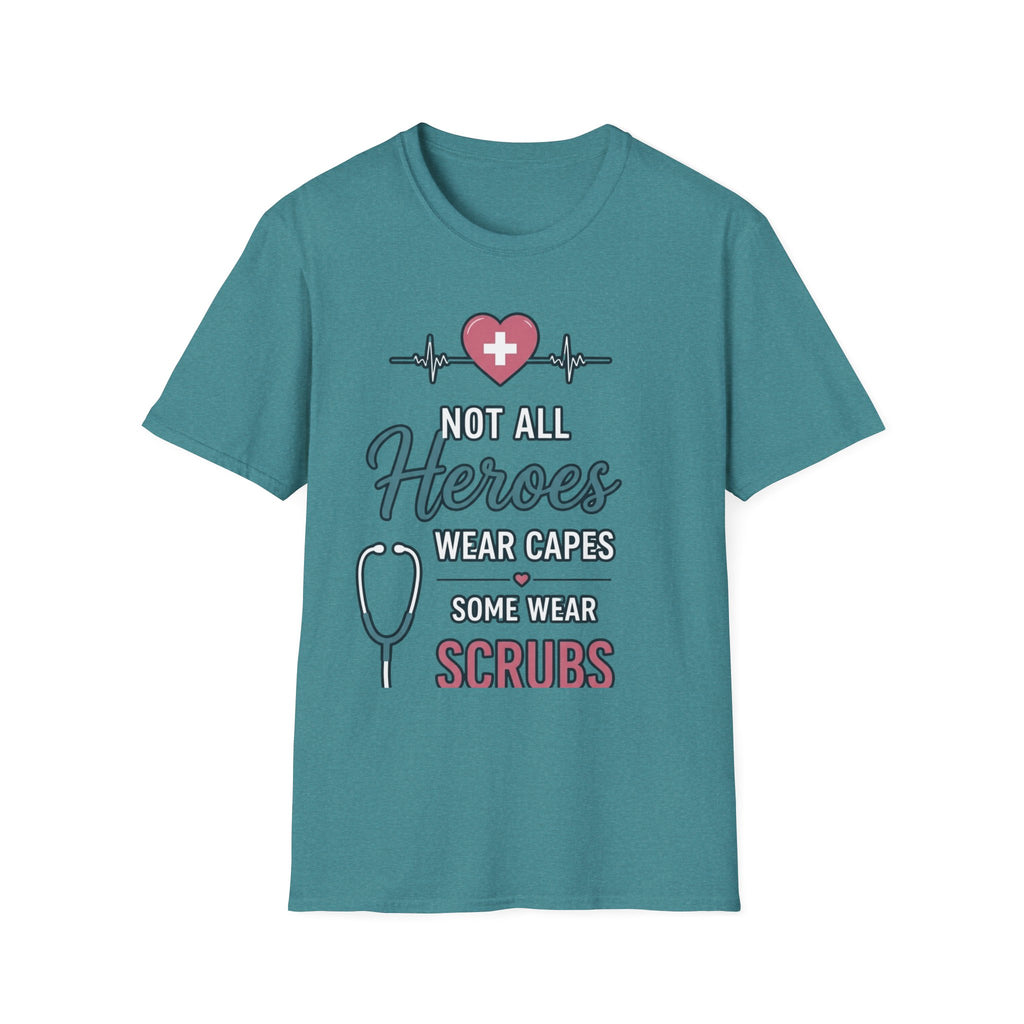 Nurse 'Not All Heroes Wear Capes' T-Shirt