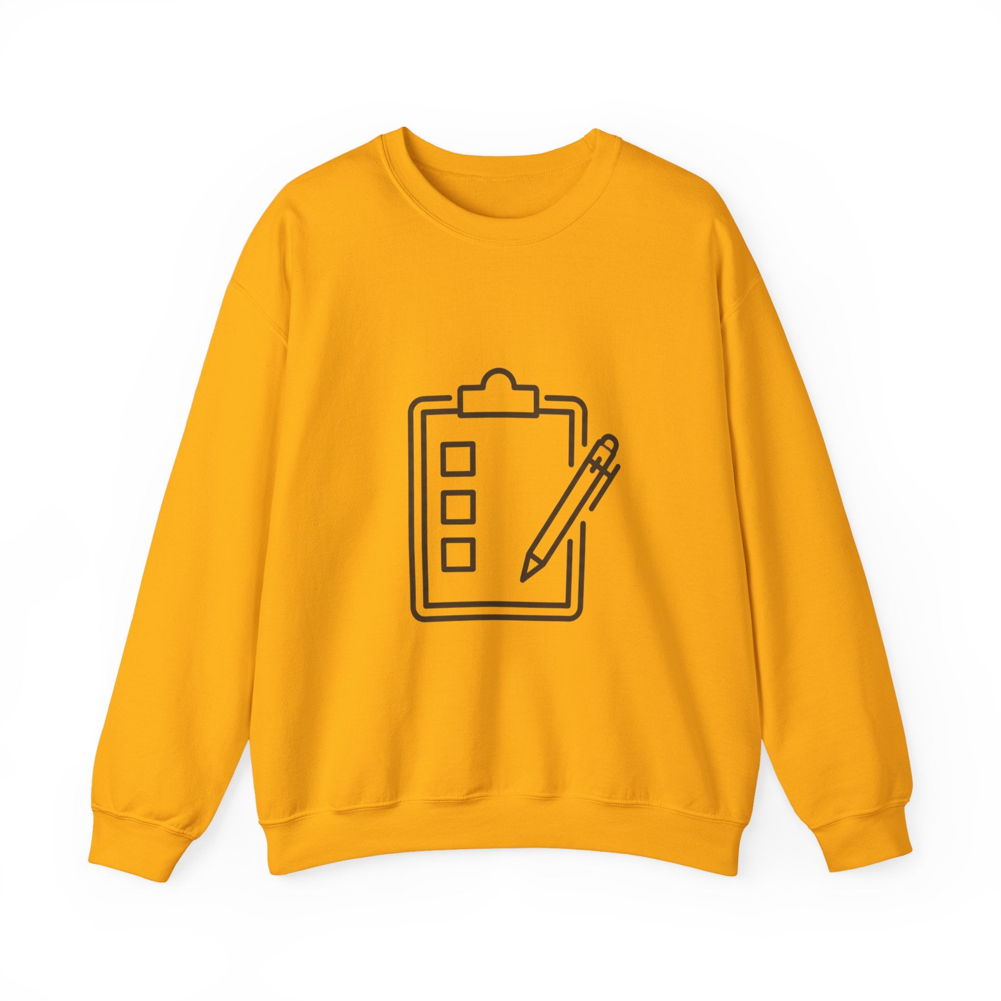 Checklist Crewneck Sweatshirt — Minimal Planner Icon Pullover