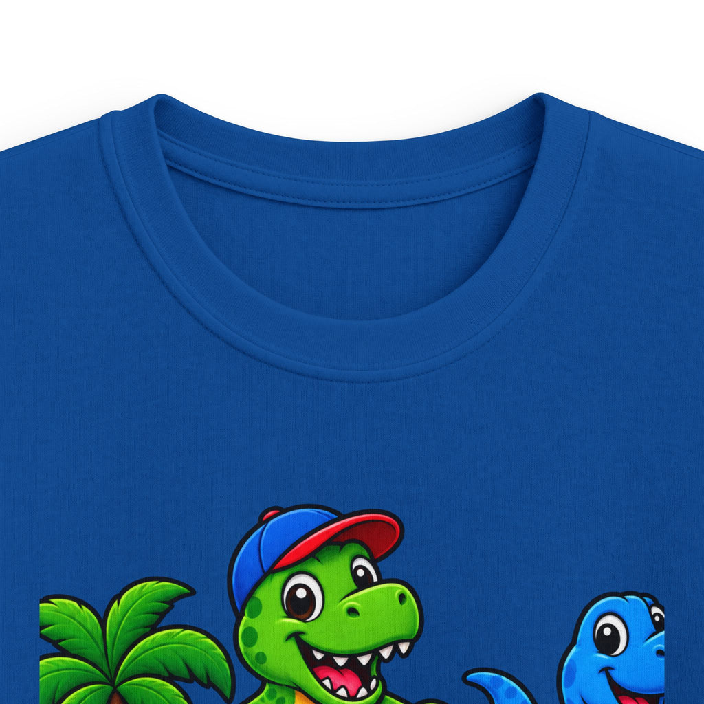 100 Days of School Kids Tee — Cute Dinosaur Celebration Shirt for Preschool & Elementary