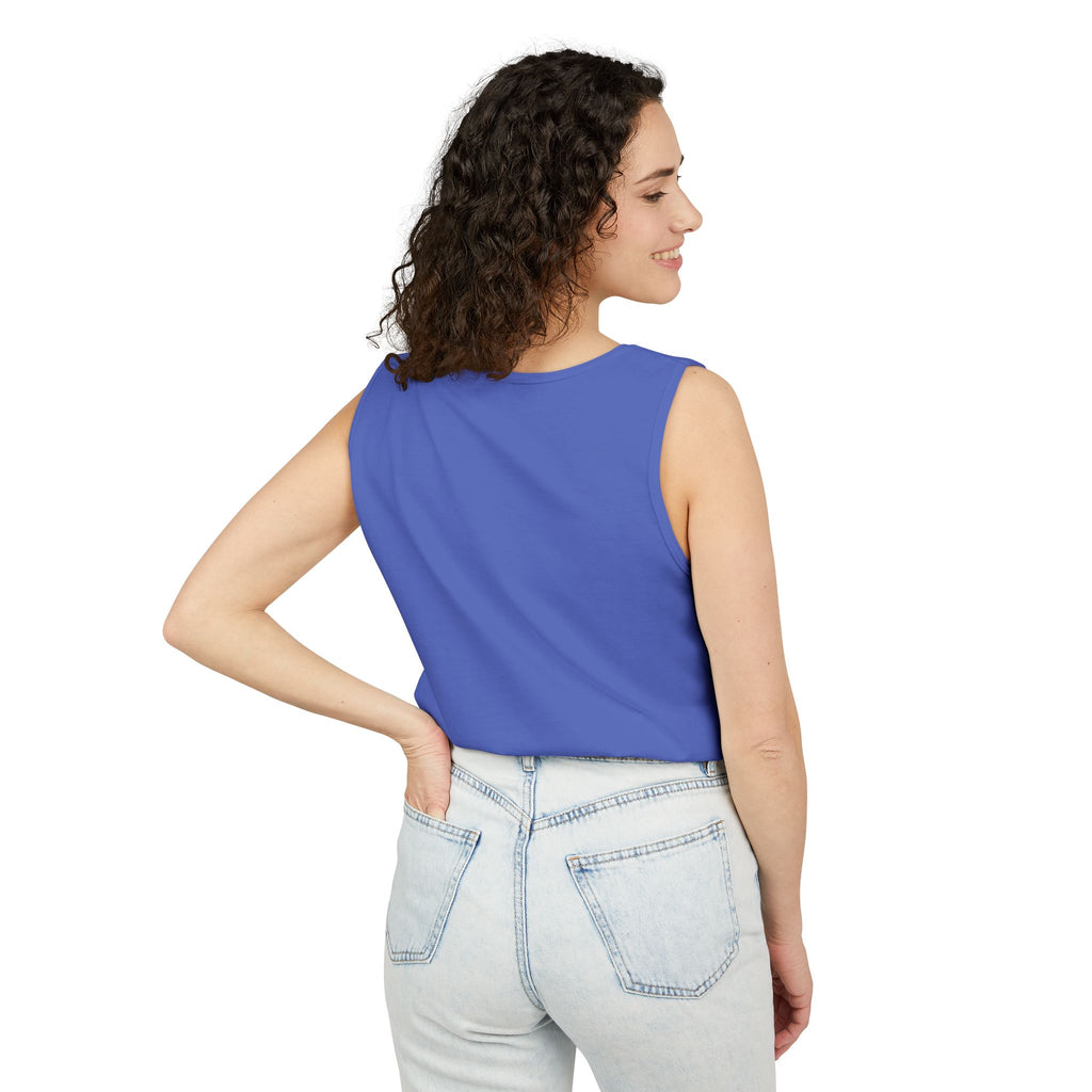 Trust the Universe Tank Top — Spiritual Lotus Graphic Vest