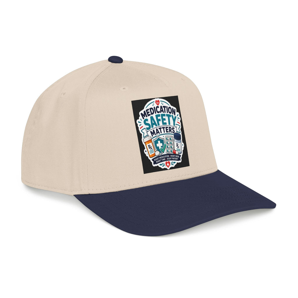 Medication Safety Matters Baseball Cap - Pharmacy & Nurse Awareness Hat