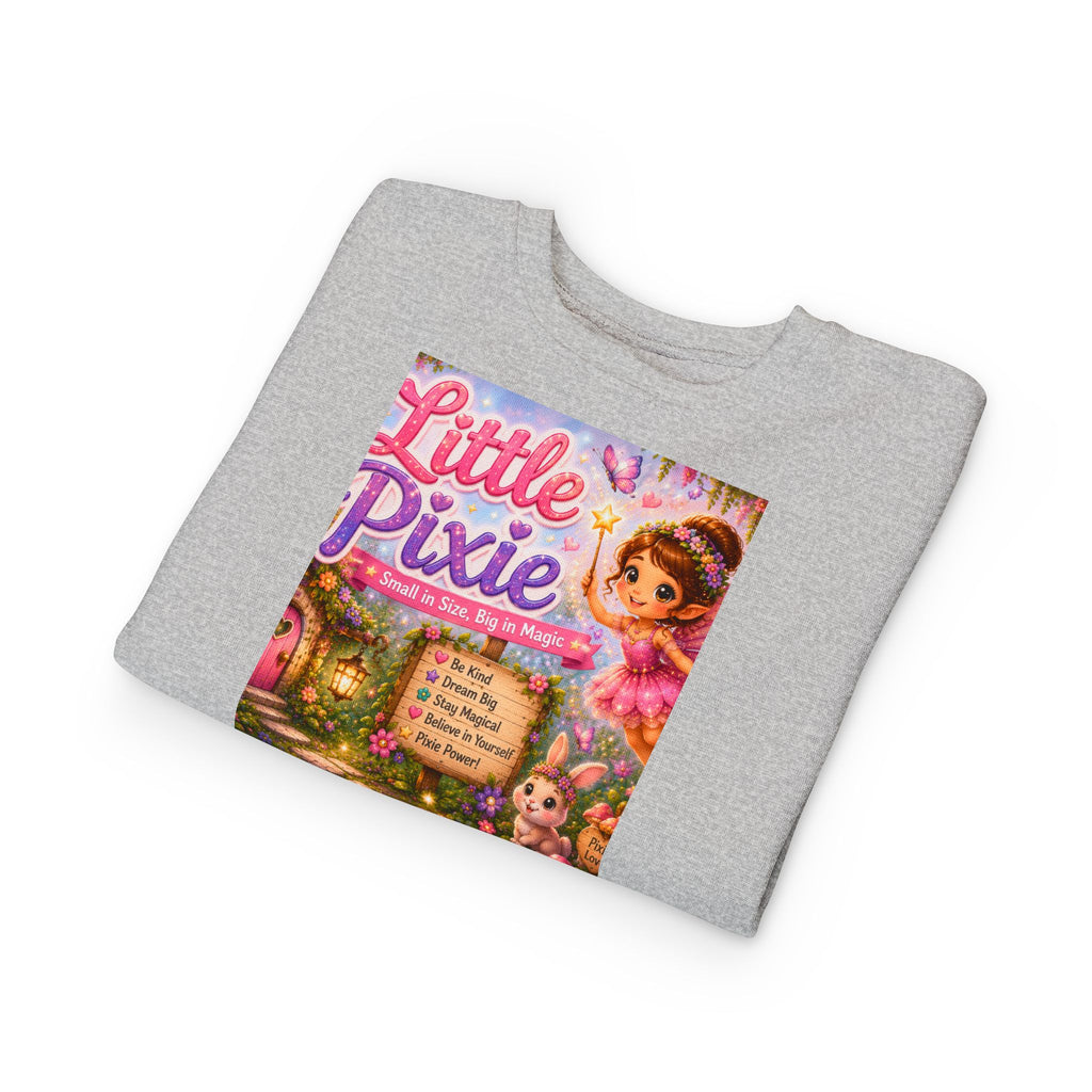 Little Pixie Toddler Sweatshirt - Cute Fairy Graphic Pullover for Kids