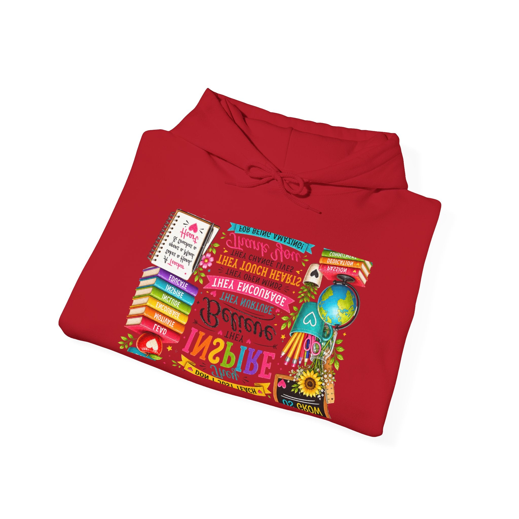 Reading Rainbow Hoodie — Inspirational Book Lover Sweatshirt (Believe in Magic)