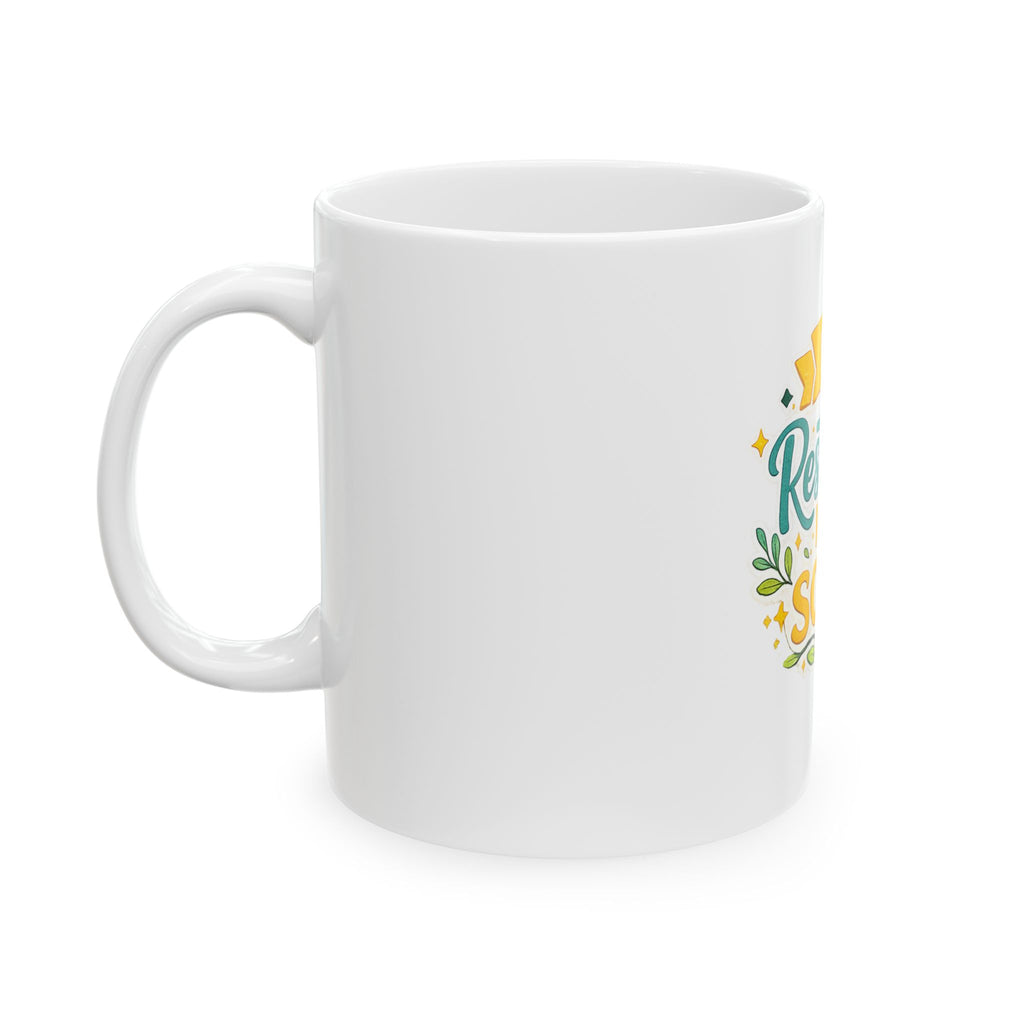 He Restores My Soul Ceramic Mug — Faith-Inspired Christian Coffee Cup (11oz & 15oz)