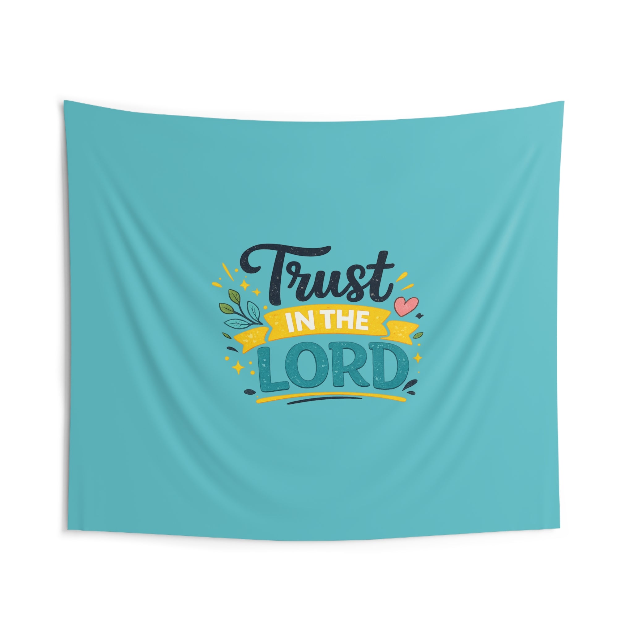 Trust in the Lord Wall Tapestry — Inspirational Christian Home Decor
