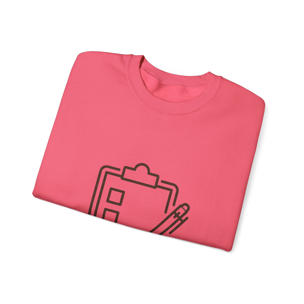 Checklist Crewneck Sweatshirt — Minimal Planner Icon Pullover