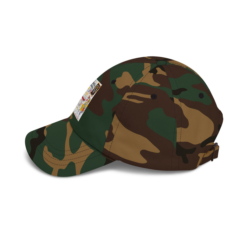 Dad Cap — Teacher Appreciation Collage Hat (Thank You, Best Teacher)