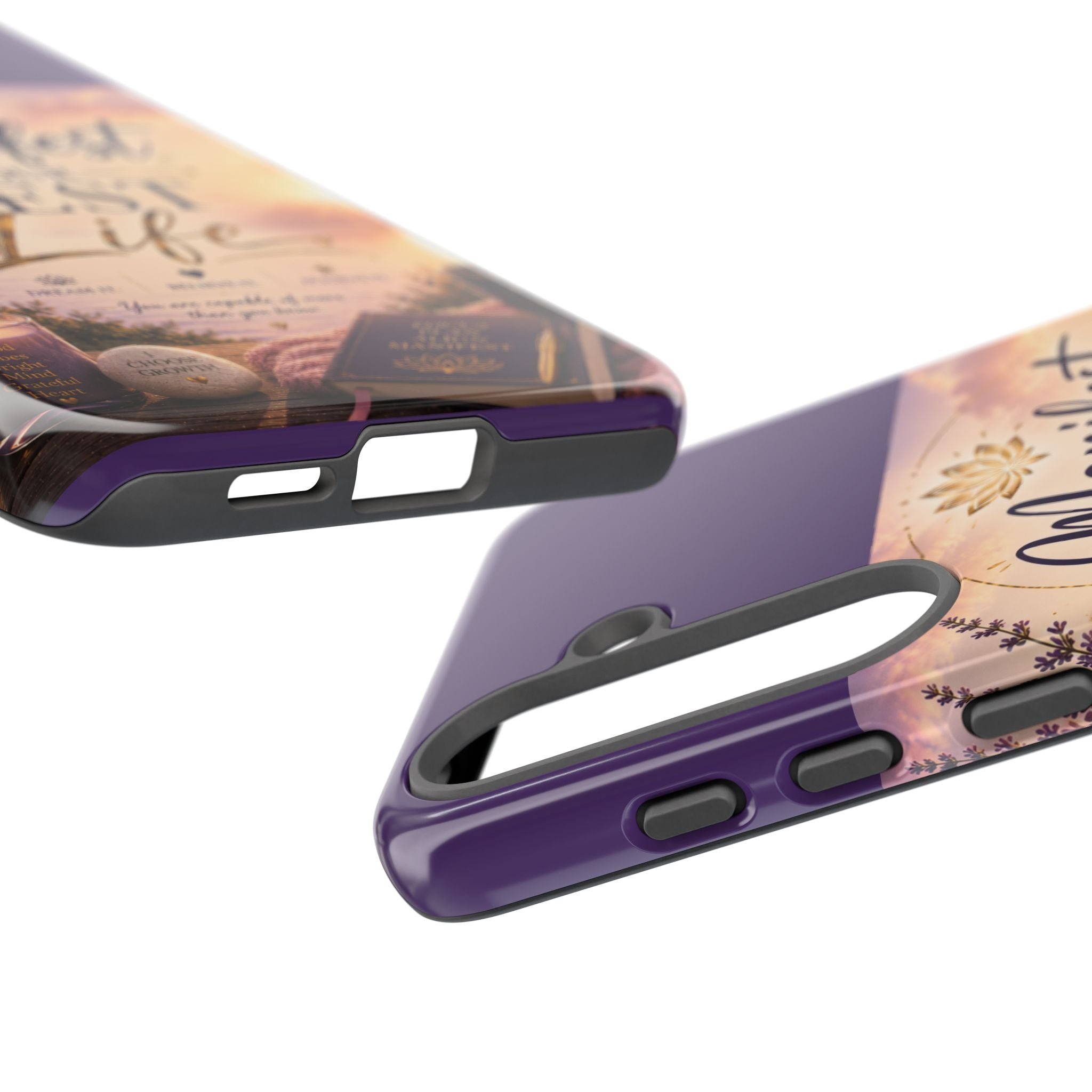 Manifest Your Best Life Phone Case — Inspirational Spiritual Protective Cover