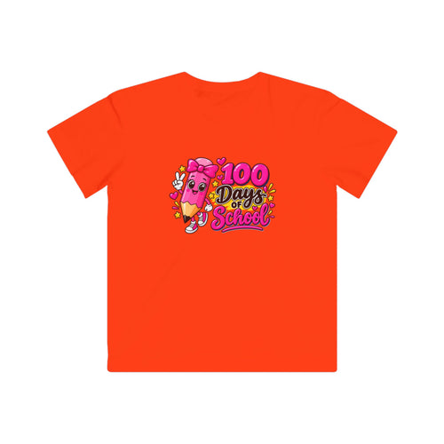100 Days of School Kids T-Shirt – Cute Pencil Celebration Tee