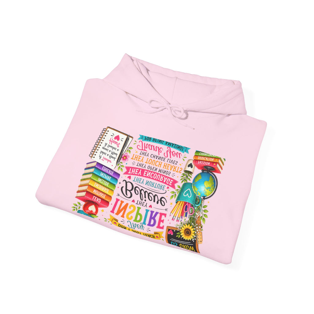 Reading Rainbow Hoodie — Inspirational Book Lover Sweatshirt (Believe in Magic)
