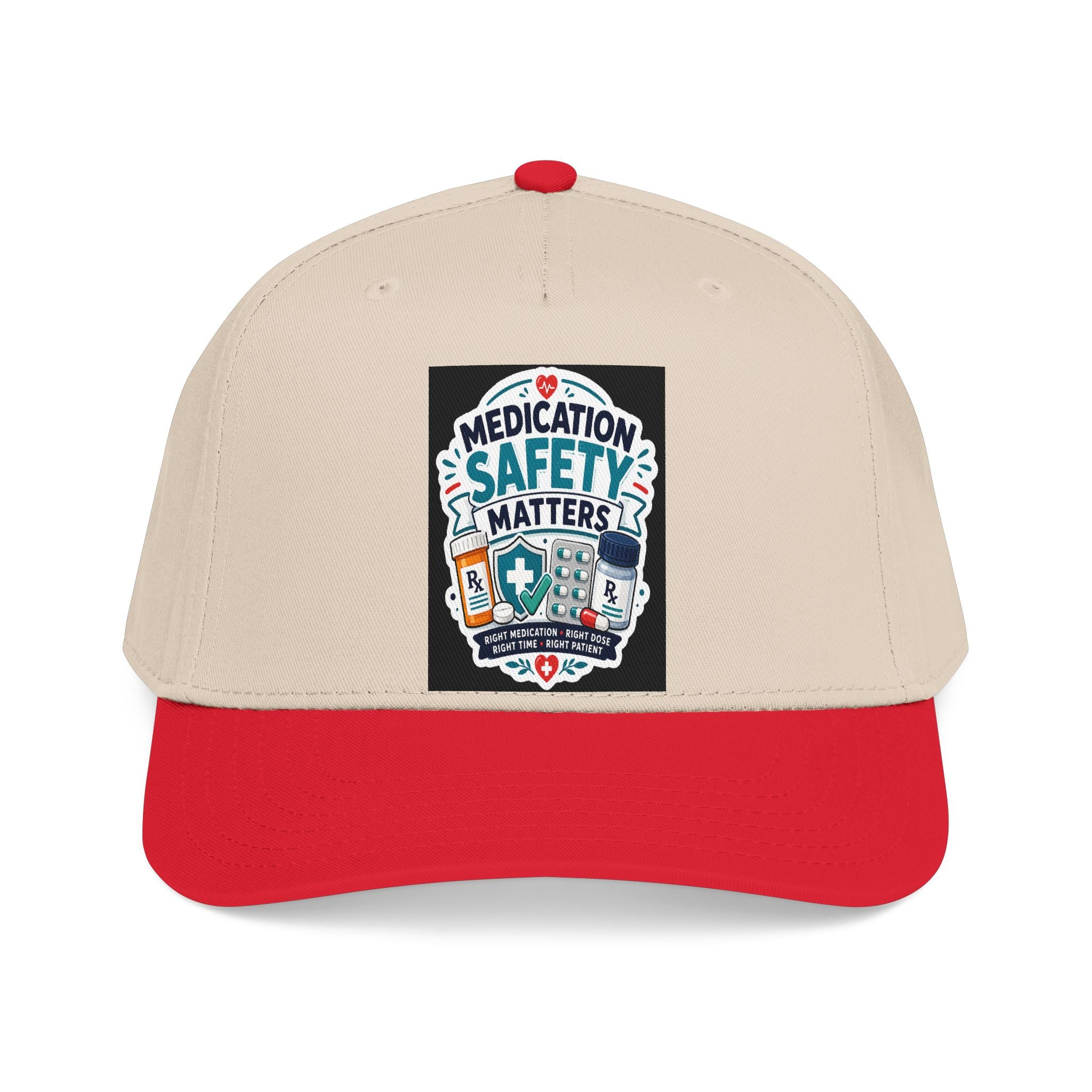 Medication Safety Matters Baseball Cap - Pharmacy & Nurse Awareness Hat
