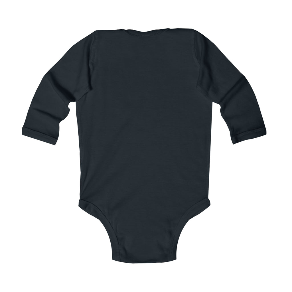 Future Firefighter Infant Long Sleeve Bodysuit – Cute Firetruck Baby Onesie