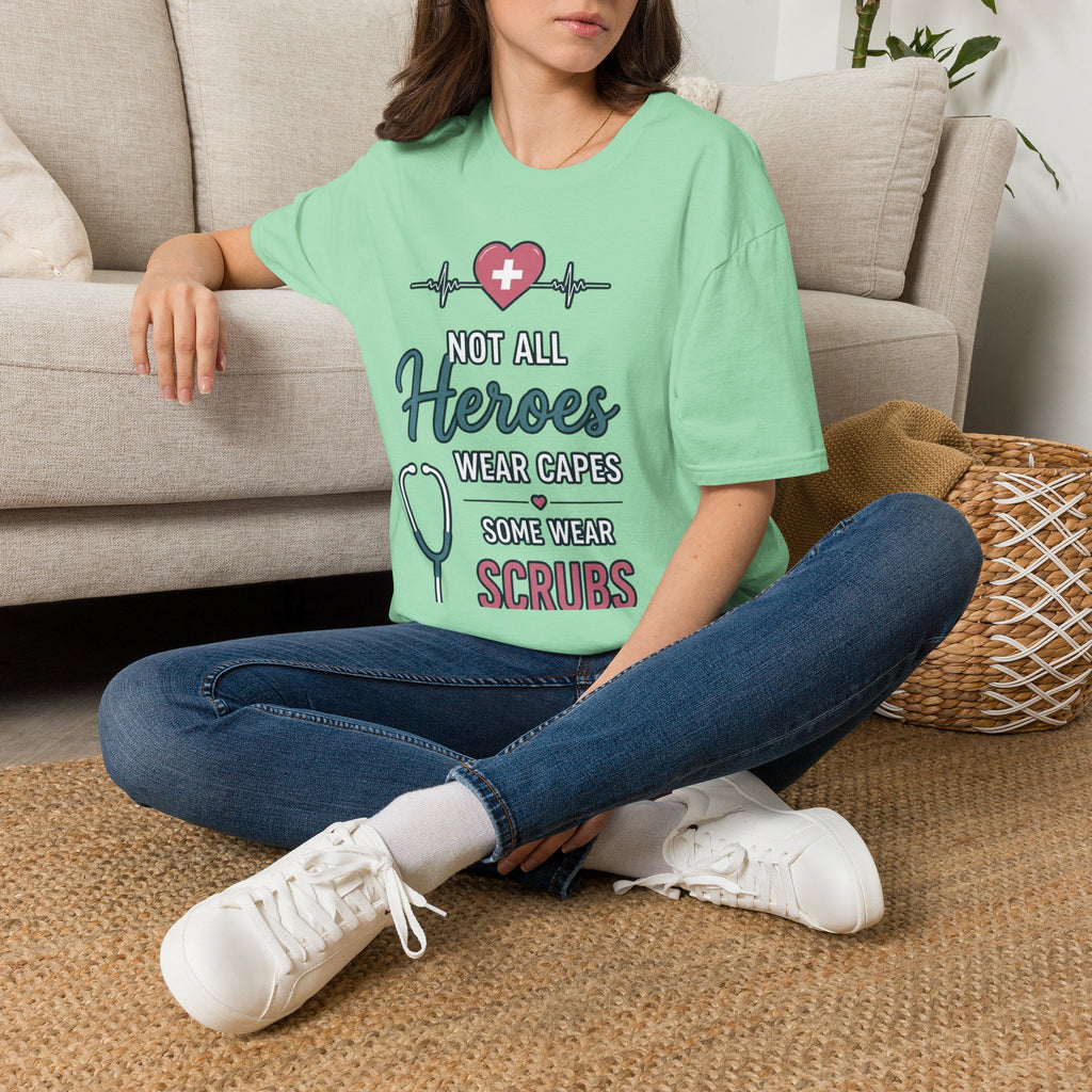 Nurse 'Not All Heroes Wear Capes' T-Shirt