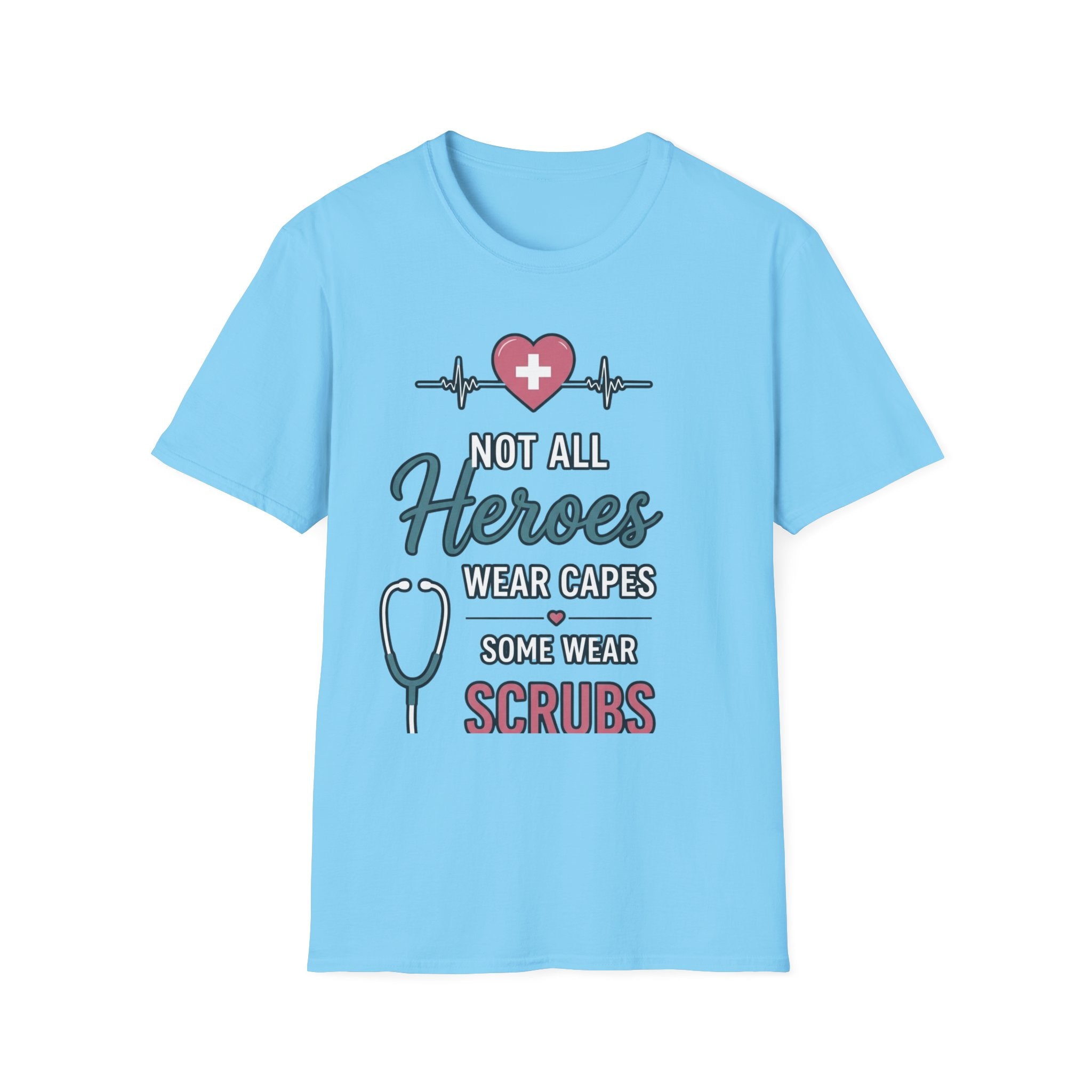 Nurse 'Not All Heroes Wear Capes' T-Shirt