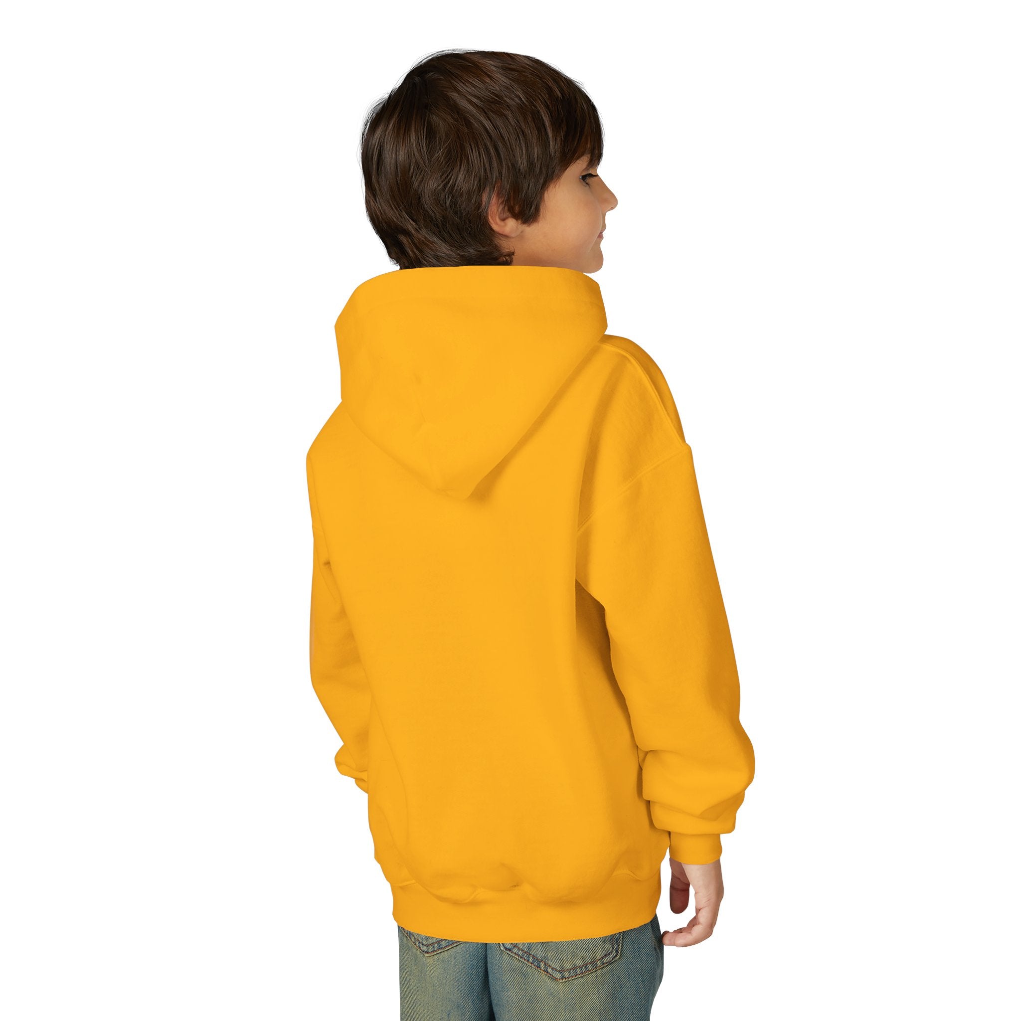 Youth Hoodie — “100 Days of School” Colorful Smiley Daisy Celebration