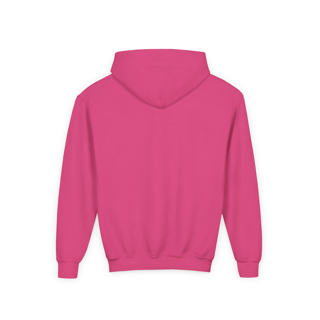 Youth Hoodie — “100 Days of School” Colorful Smiley Daisy Celebration