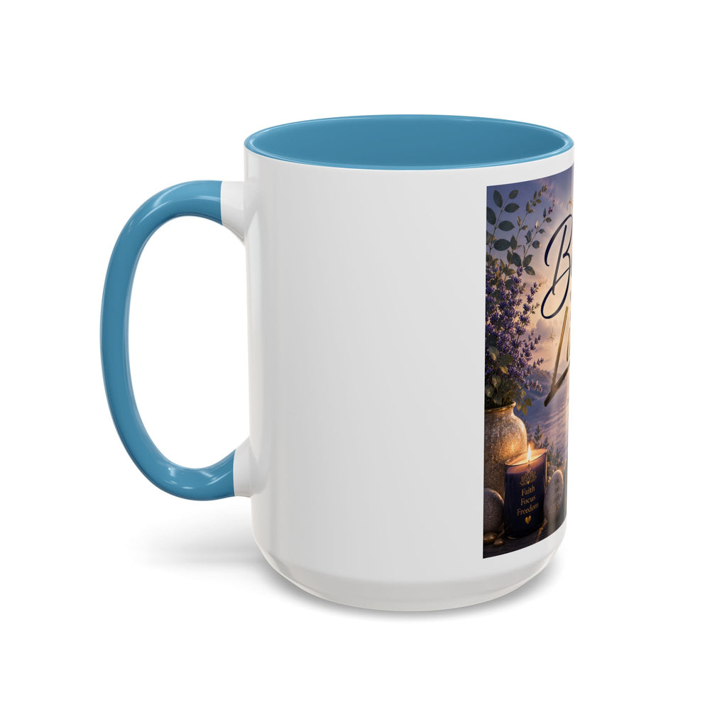 Believe Without Limits Coffee Mug — Inspirational Motivational Ceramic Mug (11/15oz)